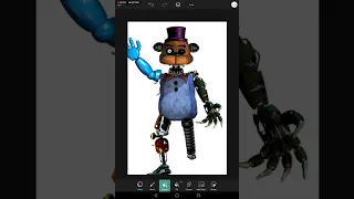 WHAT MONSTER DID I CREATE (APP PICSART) FNAF