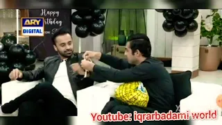 Waseem badami and iqrar ul hassan Friendship 😍