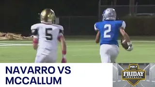 Texas HS Football Week 9: Navarro vs McCallum | FOX 7 Austin