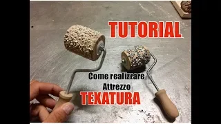 tutorial costruire attrezzo per texatura presepi