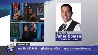 BC Lions Owner Amar Doman on acquiring the Lions and the future
