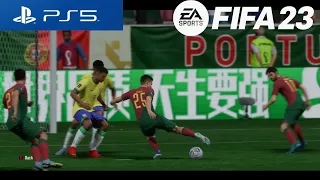 FIFA 23 - Brazil vs. Portugal - World Cup 2022 Final Match | PS5™