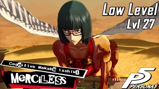 Persona 5 - Cognitive Wakaba Isshiki Boss [Clean Merciless][Low Level][100% Playthrough]