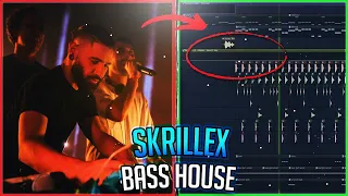 How To Skrillex Style Bass House Drop [FL Studio Tutorial]