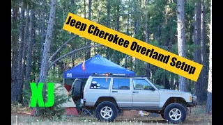 2000 Jeep Cherokee XJ interior walk around [Overland Setup]