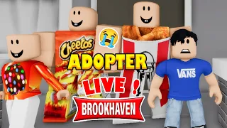 Live Roblox - ADOPTER PAR DES COCO RASÉ SUR BROOK HAVEN  ! (Bientôt 100k 😲)