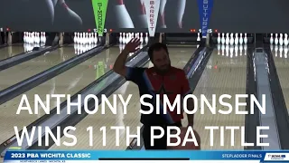 Anthony Simonsen Wins The 2023 PBA Wichita Classic