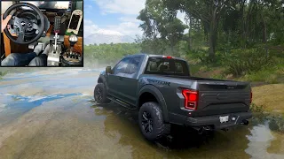 Ford F-150 Raptor - Offroading - Forza Horizon 5 | Thrustmaster T300RS gameplay