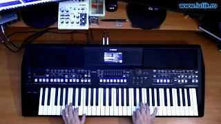 YAMAHA PSR SX600 DEMO SET DIVERSIFICAT V.8.2 partea 2