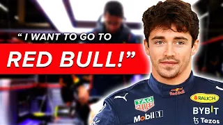 Leclerc wants to MOVE to Red Bull F1