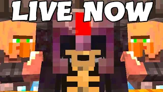 KK 9|LIVE!!! Villager Trading Madness!!! [Minecraft Bedrock 1.20]