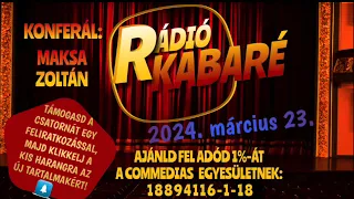 Rádiókabaré 2024. március 23.