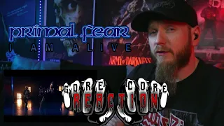 Reaction | Primal Fear - I Am Alive