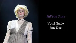 Fall Fair Suite - Vocal Guide: Jane Doe (Ride the Cyclone: The Musical)