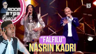 Nasrin Kadri the Voice Israel "Falfilu" - First Time Reaction