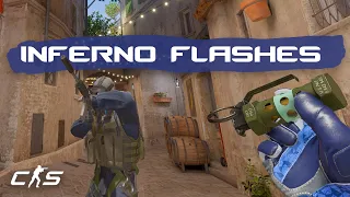 CS2 Inferno - RANK UP with these 5 SELF FLASHES!