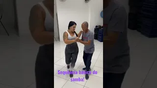 💥 sequência simples básico samba de gafieira!!#samba #gafieira #sambadegafieira