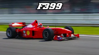 1999 Ferrari F399 | V10 sounds at Spa & Nürburgring