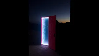 Building an Infinity Mirror Door