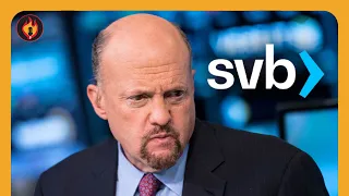 FLASHBACK: Cramer PUMPS Silicon Valley Bank Stock 1 Month Before FAILURE | Breaking Points