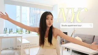 My NYC apartment tour | studio in Manhattan