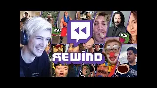 xQc Reacts to Twitch Rewind 2019