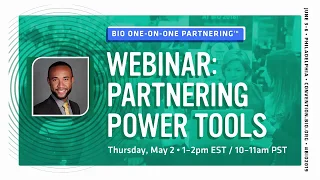 [WEBINAR] BIO 2019 Partnering Power Tools