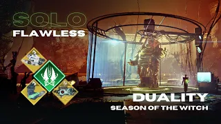 Solo Flawless Dungeon "Duality" - Strand Titan with Banner of War - Season of the Witch - Destiny 2
