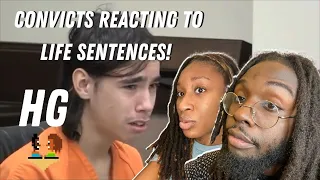 10 GUILTY TEENAGE Convicts REACTING to LIFE SENTENCES REACTION !