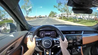 2021 Jaguar F-Pace P400 R-Dynamic S POV Test Drive (3D Audio)(ASMR)