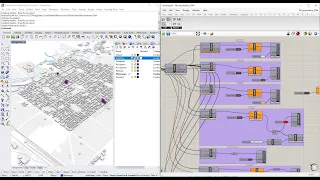 Grasshopper 11: Urban modelling from Open Street Map with Elk