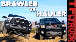 Heavy Weight Off-Road Smack Down: GMC Sierra HD vs Ram Power Wagon