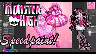 Draculaura (Monster High) Fanart [Speedpaint]