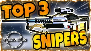 Top 3 SNIPERS & How To Get Them - Starfield 3 BEST Sniper Rifle Locations