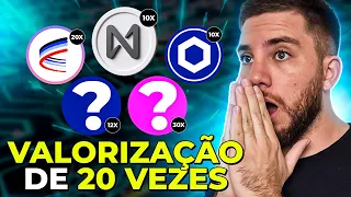 TOP 5 ALTCOINS QUE VÃO EXPLODIR ATÉ 20 VEZES