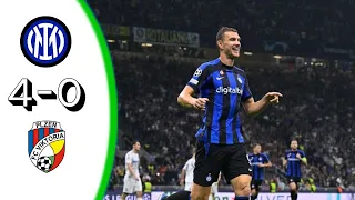 Inter vs Viktoria Plzen ( 4-0 ) 2nd leg Extended Highlights & All Goals |Champions League 2022/23