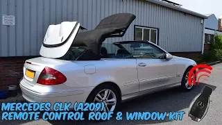 Mercedes CLK A209 Cabriolet Remote Roof Open & Close Kit