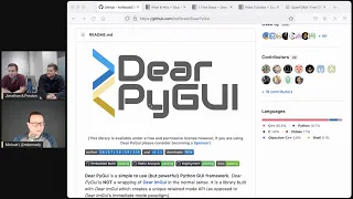 Dear PyGui: Simple yet Fast Python GUI Apps -  Talk Python Episode #348