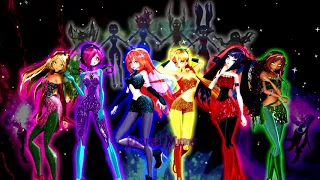 【MMD】Winx Club ☆ Dark Winx Transformations「FANMADE」