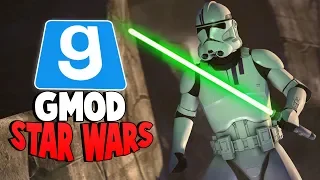 BADMIN SPAWNS EVERYTHING ON HIS SERVER - (Gmod Star Wars RP) - HE GIVES ME WHATEVER EVER JOB I WANT