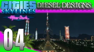 Cities Skylines: After Dark: S8E4: Canals, Power, & Skyscrapers! (City Building Series 60fps)
