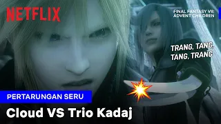 Cloud Terpojok, Vincent Datang Menyelamatkan | Final Fantasy VII: Advent Children | Clip