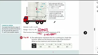 Algebra II Lesson 1-3: Piecewise Defined Functions. Example 5: Graph a Step Function