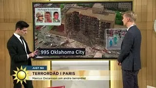 Marcus Oscarsson om terrordåd som skakat världen - Nyhetsmorgon (TV4)