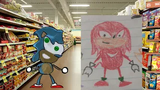 Knuckles, just choose a SPAGHETTI sauce but i animated it POORLY