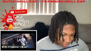 Dutch Drill Rap 🇳🇱 vs Finnish Drill Rap 🇫🇮 (Part 5) (American 🇺🇸 Reaction)