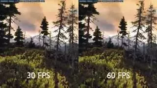 30 FPS VS 60 FPS Comparison - Unigine Valley Benchmark