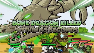 GROW CASTLE: BONE DRAGON killed within 45 seconds! 🔥🔥