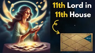 11TH LORD of Income & Profit in 11TH HOUSE of Birth Chart in Vedic Astrology | Soma Vedic Astrology