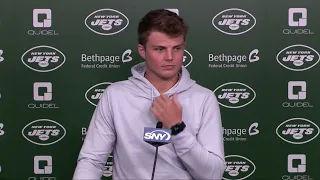 "We All Know What We're Working For" | Zach Wilson Media Availability | The New York Jets | NFL